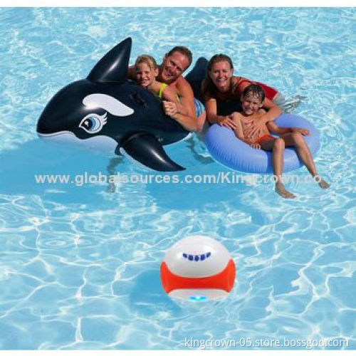 Waterproof wireless speaker ball, design with FM, 9W output power